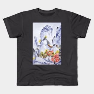 Chinese Mountain Kids T-Shirt